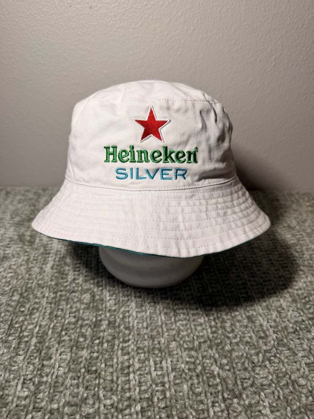 Heineken Silver Reversible Bucket Hat